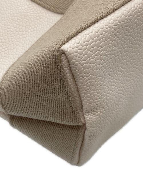 Breath TOPKAPI（ブレストプカピ）Breath TOPKAPI (ブレストプカピ) 2WAYバッグ ホワイト×ブラックの古着・服飾アイテム