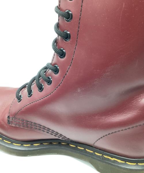 Dr.Martens（ドクターマーチン）Dr.Martens (ドクターマーチン) 10ホールブーツ ボルドー サイズ:39の古着・服飾アイテム