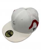 New Era×岡本太郎ニューエラ×オカモトタロウ）の古着「キャップ」｜ホワイト
