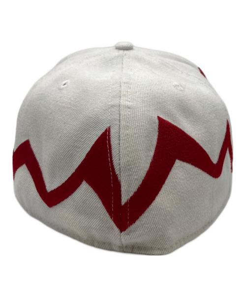 New Era（ニューエラ）New Era (ニューエラ) 岡本太郎 (オカモトタロウ) キャップ ホワイトの古着・服飾アイテム