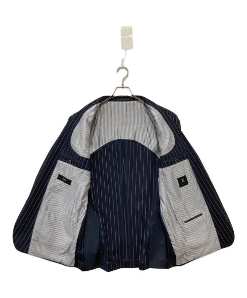 BOSS HUGO BOSS（ボス ヒューゴボス）BOSS HUGO BOSS (ボス ヒューゴボス) セットアップスーツ ネイビー サイズ:54の古着・服飾アイテム