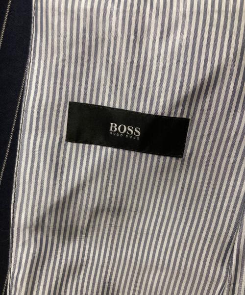 BOSS HUGO BOSS（ボス ヒューゴボス）BOSS HUGO BOSS (ボス ヒューゴボス) セットアップスーツ ネイビー サイズ:54の古着・服飾アイテム