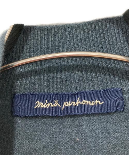 mina perhonen（ミナ ペルホネン）mina perhonen (ミナ ペルホネン) YULAカシミヤニット ネイビー サイズ:38の古着・服飾アイテム