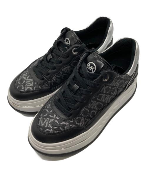 MICHAEL KORS（マイケル・コース）MICHAEL KORS (マイケル・コース) 厚底スニーカー ブラック サイズ:5.5の古着・服飾アイテム