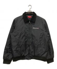 SUPREME×INDEPENDENT（シュプリーム×インディペンデント）の古着「17FW Fur Collar Bomber Jacket / ファー カラー ボンバー ジャケット」｜ブラック