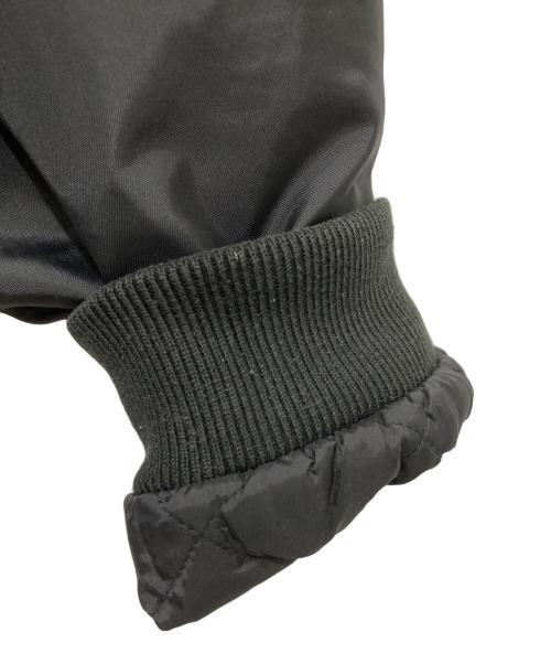 SUPREME（シュプリーム）SUPREME (シュプリーム) INDEPENDENT (インディペンデント) 17FW Fur Collar Bomber Jacket / ファー カラー ボンバー ジャケット ブラック サイズ:Lの古着・服飾アイテム