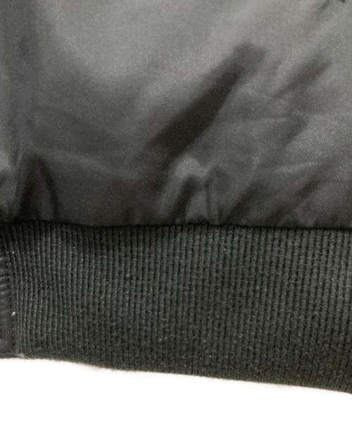 SUPREME（シュプリーム）SUPREME (シュプリーム) INDEPENDENT (インディペンデント) 17FW Fur Collar Bomber Jacket / ファー カラー ボンバー ジャケット ブラック サイズ:Lの古着・服飾アイテム