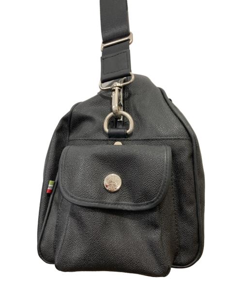 Orobianco（オロビアンコ）Orobianco (オロビアンコ) 2WAYレザーボストンバッグ ブラックの古着・服飾アイテム