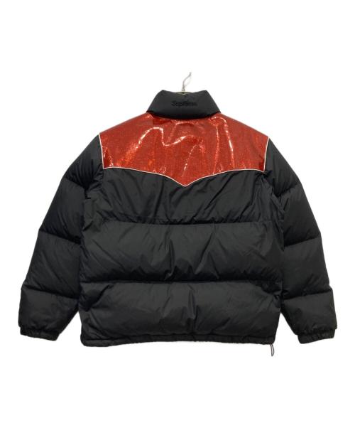 SUPREME（シュプリーム）SUPREME (シュプリーム) Glitter Yoke Down Puffer Jacket / 22FW ブラック サイズ:Mの古着・服飾アイテム