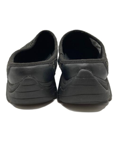 MERRELL（メレル）MERRELL (メレル) Moab 2 Slide Leather Woven/モアブ 2 スライド レザー ウーブン ブラック サイズ:26の古着・服飾アイテム