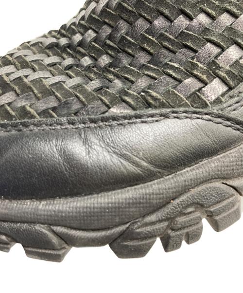 MERRELL（メレル）MERRELL (メレル) Moab 2 Slide Leather Woven/モアブ 2 スライド レザー ウーブン ブラック サイズ:26の古着・服飾アイテム