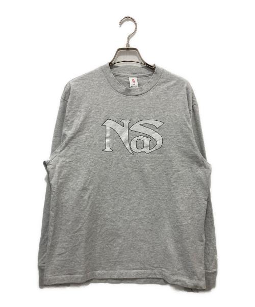 LEVI'S（リーバイス）LEVI'S (リーバイス) NAS (ナズ) ロゴ ロングスリーブTシャツ グレー サイズ:Sの古着・服飾アイテム