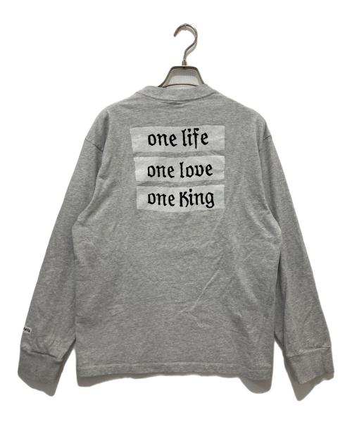 LEVI'S（リーバイス）LEVI'S (リーバイス) NAS (ナズ) ロゴ ロングスリーブTシャツ グレー サイズ:Sの古着・服飾アイテム