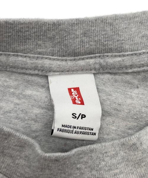 LEVI'S（リーバイス）LEVI'S (リーバイス) NAS (ナズ) ロゴ ロングスリーブTシャツ グレー サイズ:Sの古着・服飾アイテム
