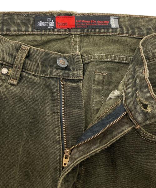 Levi's SILVER TAB（リーバイス シルバータブ）Levi's SILVER TAB (リーバイス シルバータブ) デニムパンツ  グリーン サイズ:30の古着・服飾アイテム