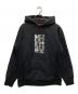 SUPREME（シュプリーム）の古着「Sumo Hooded Sweatshirt / スモウプルオーバーパーカー」｜ブラック