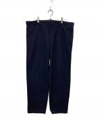 Yohji Yamamoto pour hommeヨウジヤマモト プールオム）の古着「ウールギャバスラックス」｜ネイビー