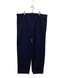 Yohji Yamamoto pour homme（ヨウジヤマモト プールオム）の古着「ウールギャバスラックス」｜ネイビー