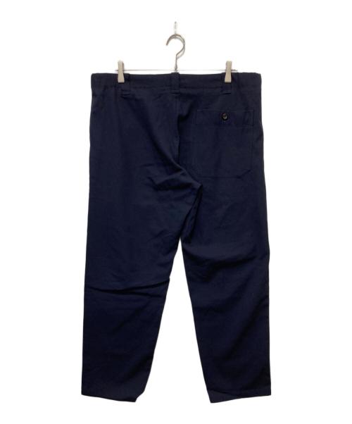 Yohji Yamamoto pour homme（ヨウジヤマモト プールオム）Yohji Yamamoto pour homme (ヨウジヤマモト プールオム) ウールギャバスラックス ネイビー サイズ:Sの古着・服飾アイテム