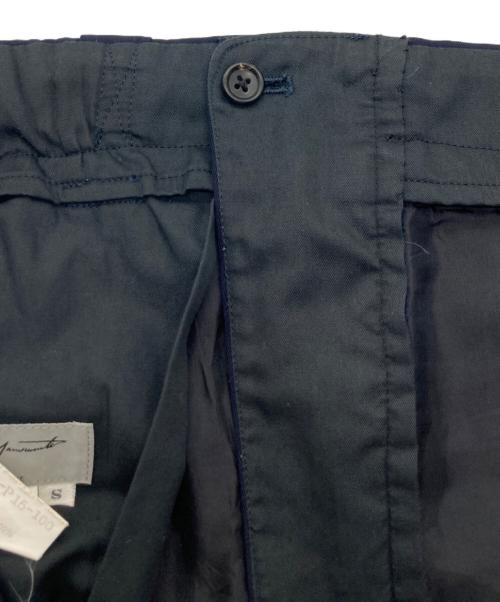 Yohji Yamamoto pour homme（ヨウジヤマモト プールオム）Yohji Yamamoto pour homme (ヨウジヤマモト プールオム) ウールギャバスラックス ネイビー サイズ:Sの古着・服飾アイテム