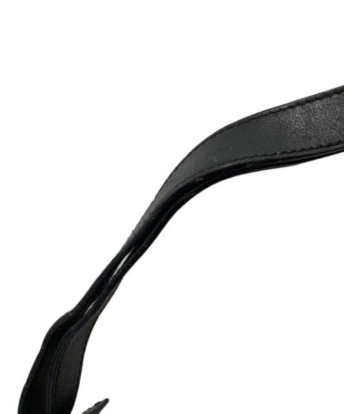 Salvatore Ferragamo（サルヴァトーレ フェラガモ）Salvatore Ferragamo (サルヴァトーレ フェラガモ) ガンチーニ柄ナイロンワンショルダーバッグ ブラックの古着・服飾アイテム