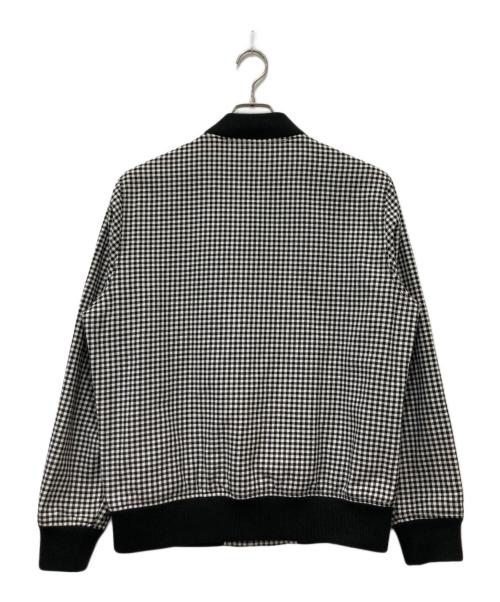 SUPREME（シュプリーム）SUPREME (シュプリーム) 13AW Plaid Bomber / 13AW プレイド ボンバー ブラック×ホワイト サイズ:Mの古着・服飾アイテム