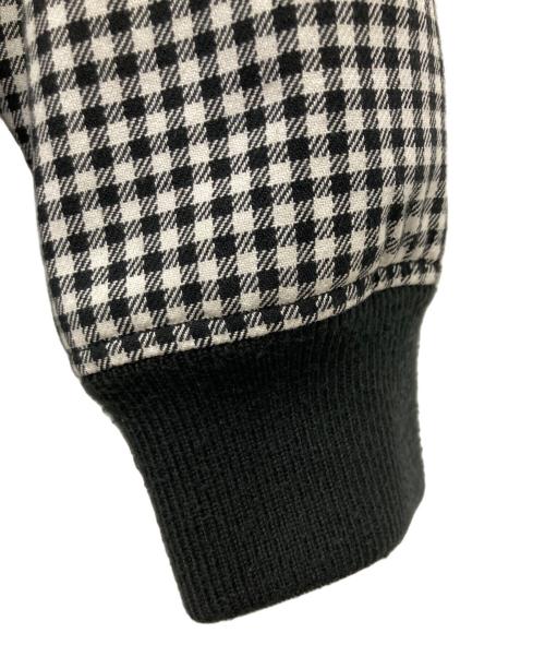 SUPREME（シュプリーム）SUPREME (シュプリーム) 13AW Plaid Bomber / 13AW プレイド ボンバー ブラック×ホワイト サイズ:Mの古着・服飾アイテム