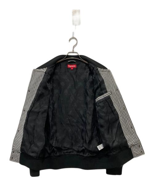 SUPREME（シュプリーム）SUPREME (シュプリーム) 13AW Plaid Bomber / 13AW プレイド ボンバー ブラック×ホワイト サイズ:Mの古着・服飾アイテム
