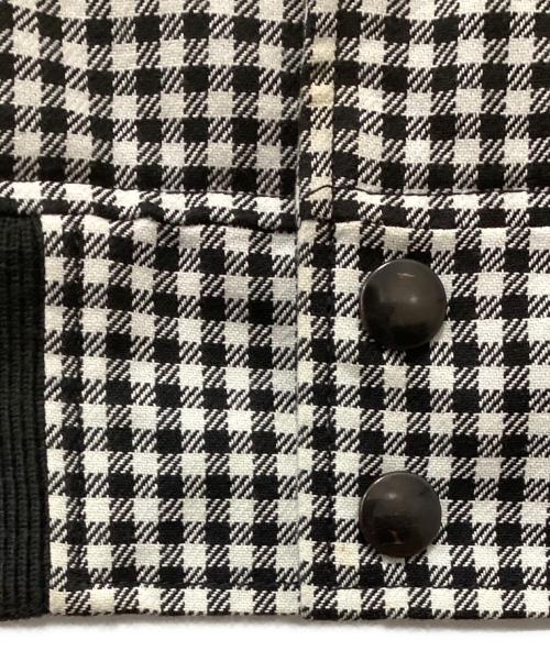 SUPREME（シュプリーム）SUPREME (シュプリーム) 13AW Plaid Bomber / 13AW プレイド ボンバー ブラック×ホワイト サイズ:Mの古着・服飾アイテム