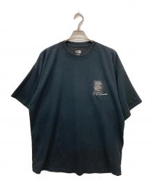 New Era×Yohji Yamamoto pour homme（ニューエラ×ヨウジヤマモト プールオム）の古着「OVERSIZE PERFORM T」｜ブラック