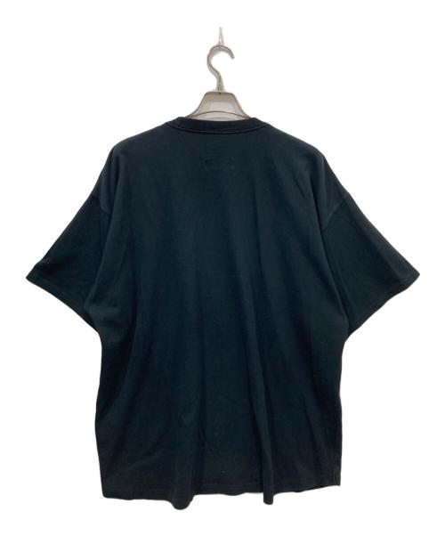 New Era（ニューエラ）New Era (ニューエラ) Yohji Yamamoto pour homme (ヨウジヤマモト プールオム) OVERSIZE PERFORM T ブラック サイズ:XXLの古着・服飾アイテム