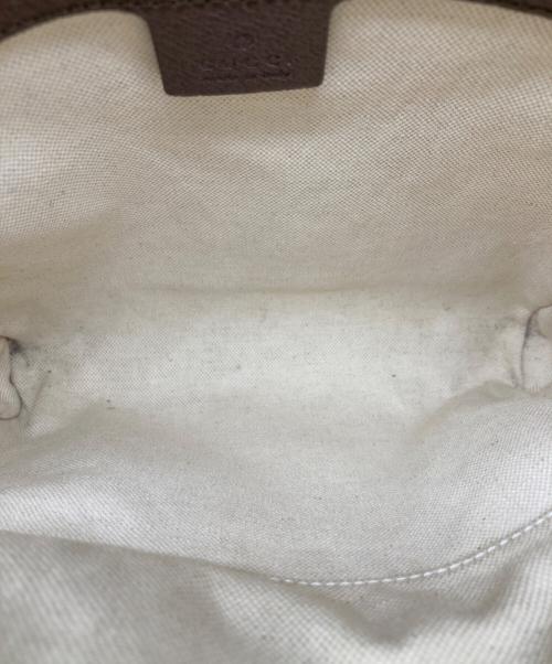 GUCCI（グッチ）GUCCI (グッチ) オフィディアGGメッセンジャーバッグ ブラウンの古着・服飾アイテム