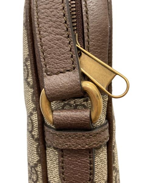 GUCCI（グッチ）GUCCI (グッチ) オフィディアGGメッセンジャーバッグ ブラウンの古着・服飾アイテム