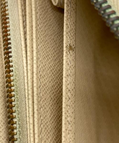 LOUIS VUITTON（ルイ ヴィトン）LOUIS VUITTON (ルイ ヴィトン) ダミエ・アズール ジッピー ウォレット / ラウンドファスナー財布 ホワイトの古着・服飾アイテム