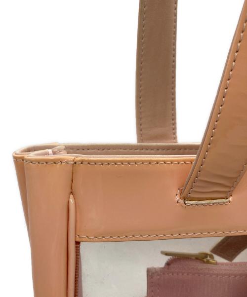 CHANEL（シャネル）CHANEL (シャネル) トリプルココエナメルクリアバッグ ピンクの古着・服飾アイテム