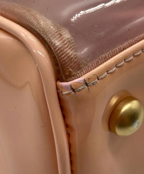 CHANEL（シャネル）CHANEL (シャネル) トリプルココエナメルクリアバッグ ピンクの古着・服飾アイテム