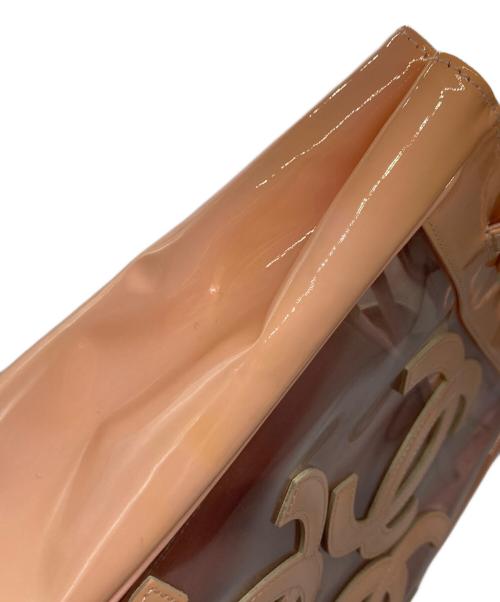 CHANEL（シャネル）CHANEL (シャネル) トリプルココエナメルクリアバッグ ピンクの古着・服飾アイテム