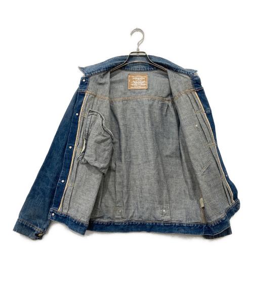 LEVI'S（リーバイス）LEVI'S (リーバイス) FRAGMENT DESIGN (フラグメントデザイン) 1st Type TRUCKER DENIM JACKET / Fenom Gold Package インディゴ サイズ:Lの古着・服飾アイテム