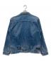 LEVI'S (リーバイス) FRAGMENT DESIGN (フラグメントデザイン) 1st Type TRUCKER DENIM JACKET / Fenom Gold Package インディゴ サイズ:L：45000円