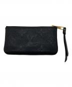 LOUIS VUITTONルイ ヴィトン）の古着「ポシェット・クレ カードキーケース」｜ブラック