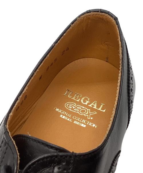 REGAL（リーガル）REGAL (リーガル) ウィングチップシューズ ブラック サイズ:24ｃｍの古着・服飾アイテム