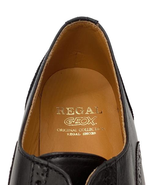 REGAL（リーガル）REGAL (リーガル) ウィングチップシューズ ブラック サイズ:24ｃｍの古着・服飾アイテム