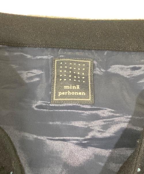 mina perhonen（ミナ ペルホネン）mina perhonen (ミナ ペルホネン) ribbon stick Skirt ネイビー サイズ:36の古着・服飾アイテム