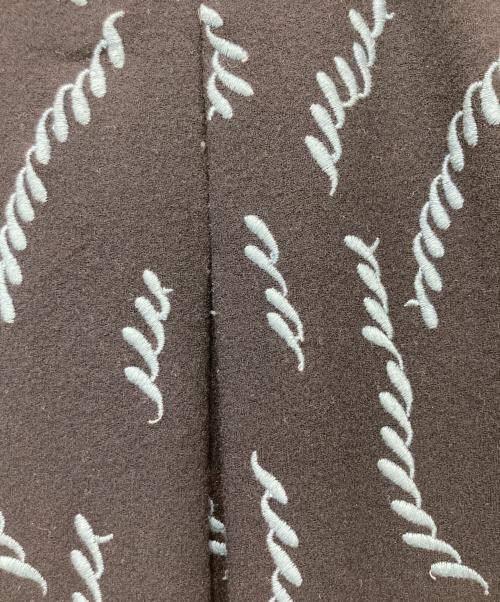 mina perhonen（ミナ ペルホネン）mina perhonen (ミナ ペルホネン) ribbon stick Skirt ネイビー サイズ:36の古着・服飾アイテム