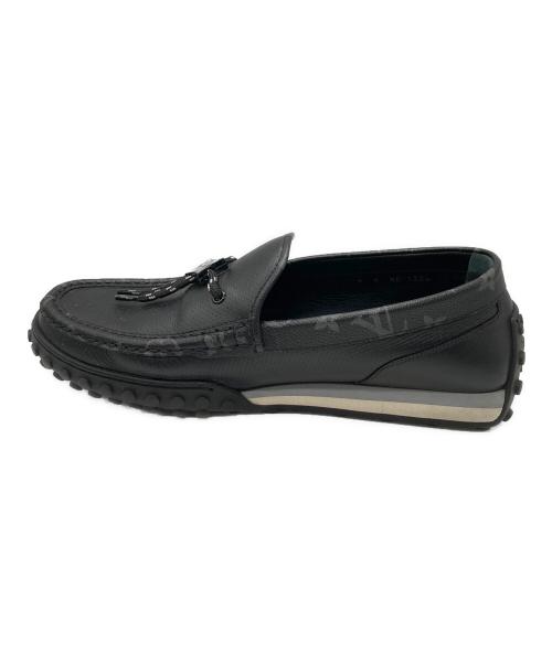 LOUIS VUITTON（ルイ ヴィトン）LOUIS VUITTON (ルイ ヴィトン) LV レーサー ローファー ブラック サイズ:8の古着・服飾アイテム