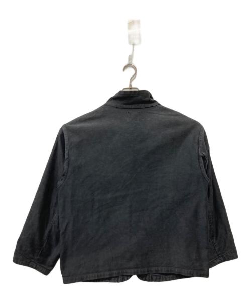 Porter Classic（ポータークラシック）Porter Classic (ポータークラシック) MOLESKIN CHINESE JACKET / モールスキンチャイニーズジャケット ブラック サイズ:3の古着・服飾アイテム