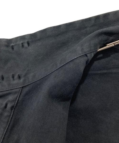 Porter Classic（ポータークラシック）Porter Classic (ポータークラシック) MOLESKIN CHINESE JACKET / モールスキンチャイニーズジャケット ブラック サイズ:3の古着・服飾アイテム
