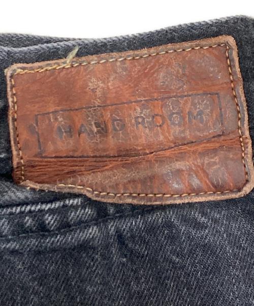 HAND ROOM（ハンドルーム）HAND ROOM (ハンドルーム) WIDE FIT 5 POCKET JEANS ブラック サイズ:-の古着・服飾アイテム