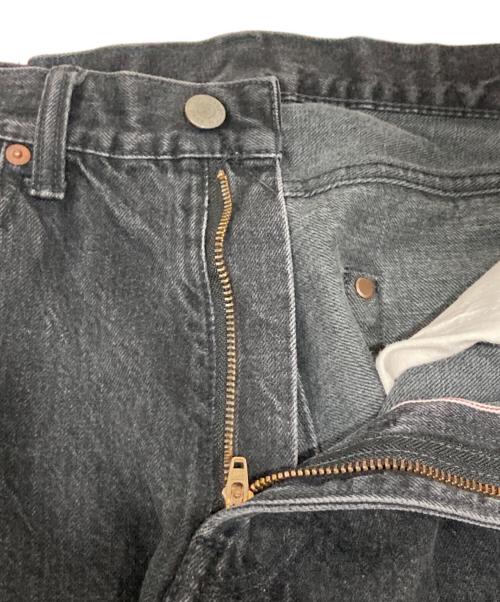 HAND ROOM（ハンドルーム）HAND ROOM (ハンドルーム) WIDE FIT 5 POCKET JEANS ブラック サイズ:-の古着・服飾アイテム