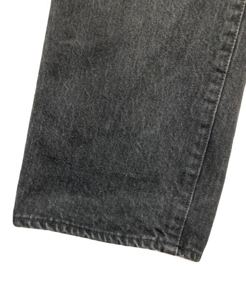 HAND ROOM（ハンドルーム）HAND ROOM (ハンドルーム) WIDE FIT 5 POCKET JEANS ブラック サイズ:-の古着・服飾アイテム